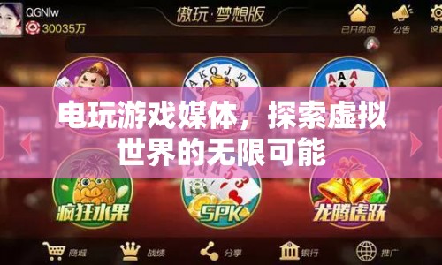 電玩游戲媒體，探索虛擬世界的無(wú)限可能