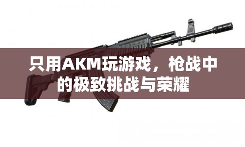 AKM獨步槍戰(zhàn)，極致挑戰(zhàn)與榮耀的征程