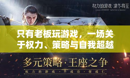 老板們的虛擬盛宴，權(quán)力、策略與自我超越