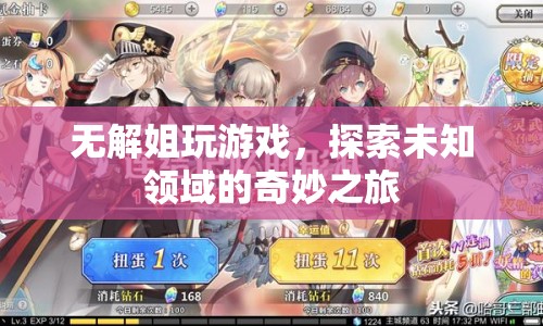 無解姐的奇妙游戲之旅，探索未知領(lǐng)域的冒險