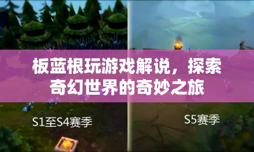 板藍(lán)根游戲解說，奇幻世界的奇妙探索之旅