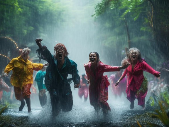雨中創(chuàng)意冒險，與雨共舞的奇妙之旅