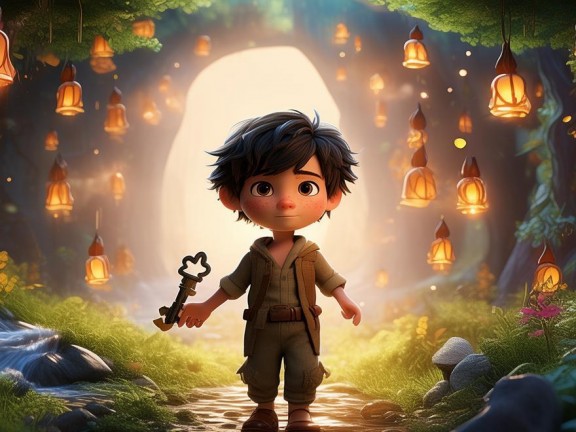 黃梅男孩的奇幻冒險(xiǎn)，解鎖奇跡，探索未知之旅