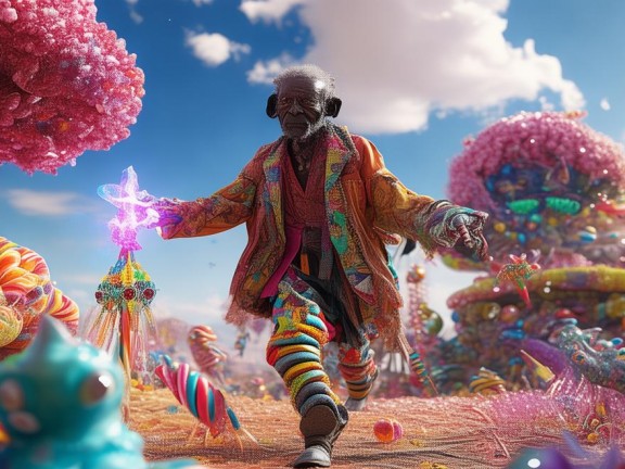 老黑糖果的奇幻之旅，探索我的世界的奇妙世界