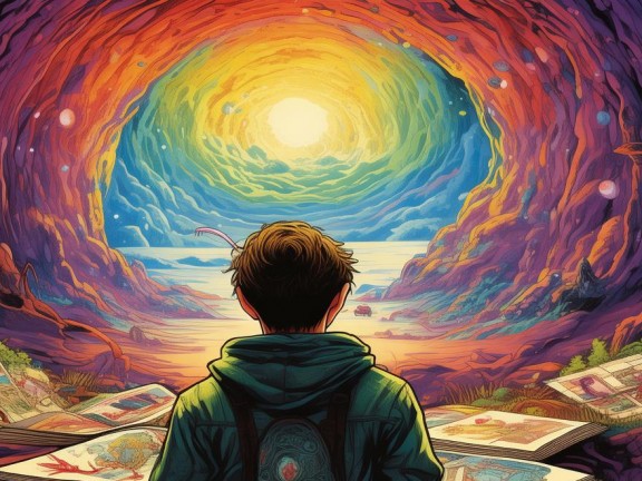 探索無限可能，我的奇幻冒險圖畫書