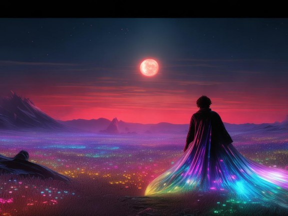 探索未知世界的奇幻之旅，紅月解謎十色