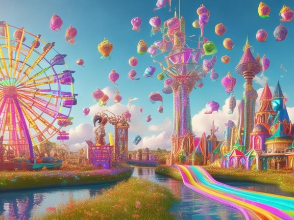 打造夢幻樂園，我的世界游樂園制作方法