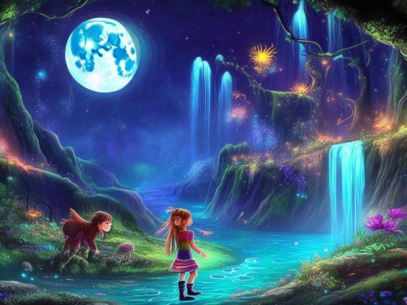 夢幻之夜，我的世界與女神的奇妙冒險