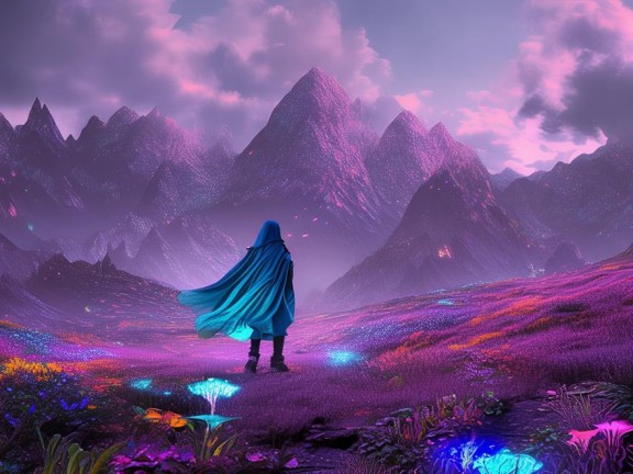 探索神秘紫色領(lǐng)域，我的奇幻之旅