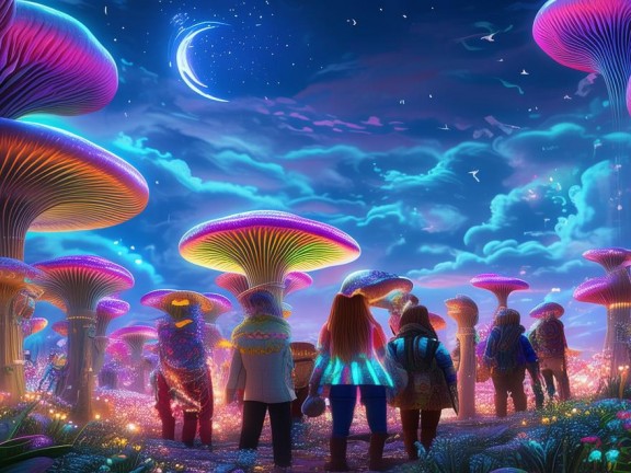 我的世界探索好友作品，奇妙之旅啟程