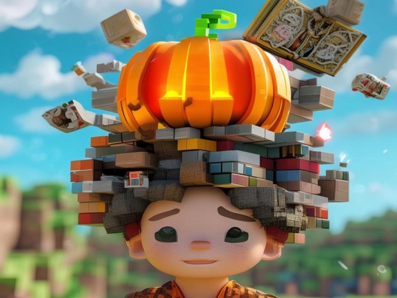 如何將物品卡在頭上，打造獨(dú)特我的世界造型？