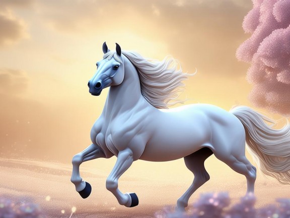 探索我的世界中的夢幻坐騎，白馬好不好？