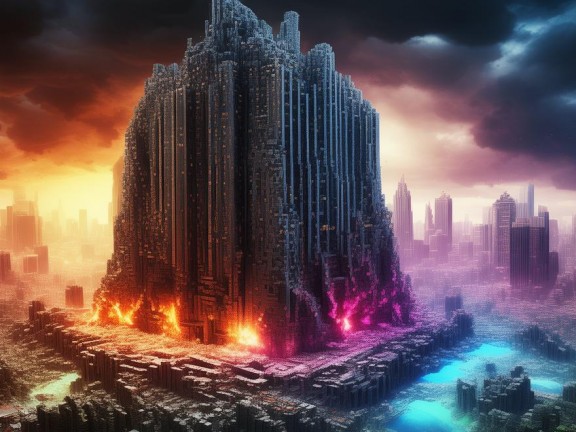 我的世界建筑地球毀滅，一場虛擬與現(xiàn)實的碰撞
