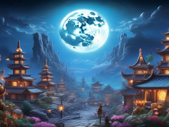 明月莊八，我的奇幻探索與創(chuàng)造之旅