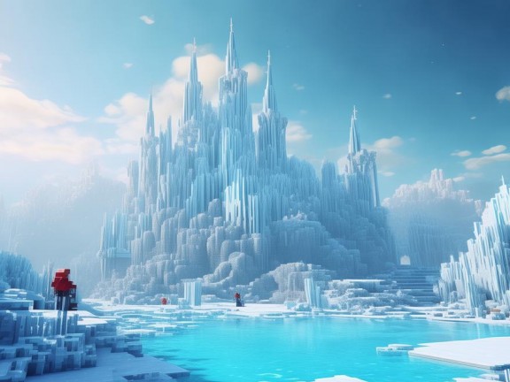 探索Minecraft中的冰雪王國，揭秘極寒之地