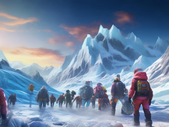 探索冰雪世界的奇妙之旅，我的奇妙之旅
