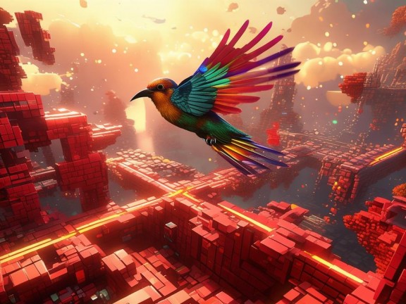 紅石魔法電路，太陽鳥帶你探索方塊世界的奧秘