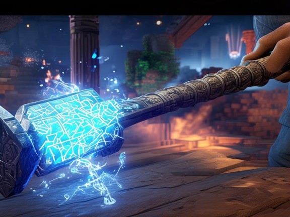 鐵杖附魔全攻略，打造神器，征服我的世界方塊世界