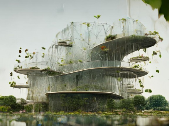 葉雨夢幻建筑，現(xiàn)實與幻想的完美融合