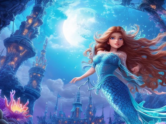 我的世界人魚姬奇幻冒險，探索神秘海域，解鎖奇幻之旅！