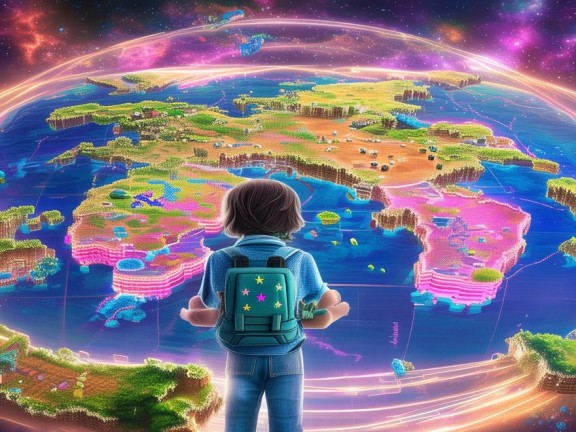 探索無限可能的冒險之旅，我的世界幸運方塊宇宙地圖下載