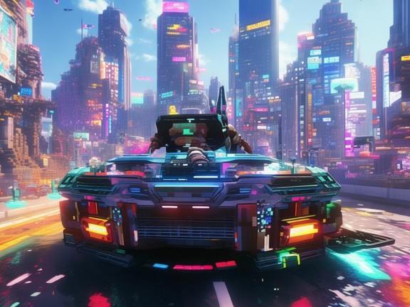 我的世界，俠盜獵車一自由創(chuàng)造與冒險的極致體驗