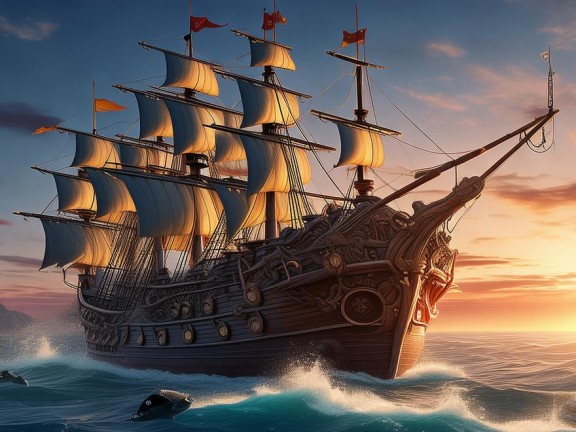 探索無盡海域，我的海賊王船之旅