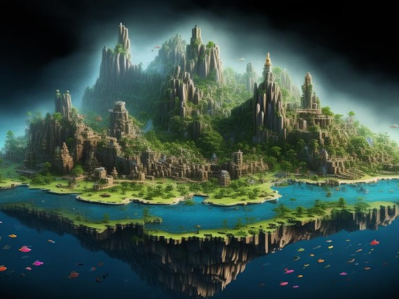 探索無(wú)限創(chuàng)造可能，下載我的世界空島海島地圖