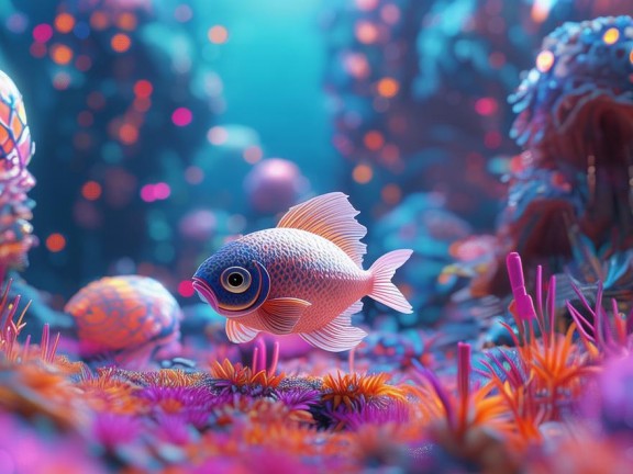 探索虛擬世界，紙魚(yú)的小世界奇妙之旅
