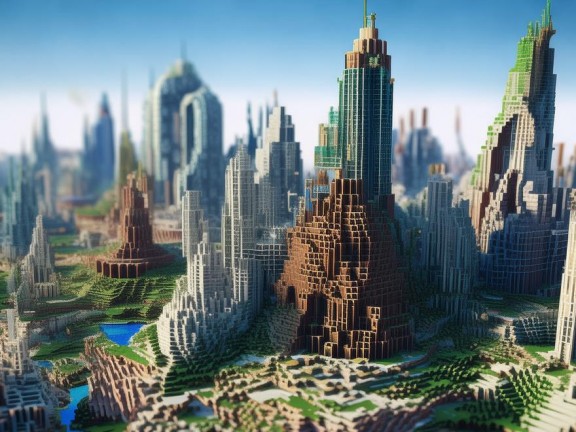 我的世界超大建筑地圖，探索無限創(chuàng)意空間