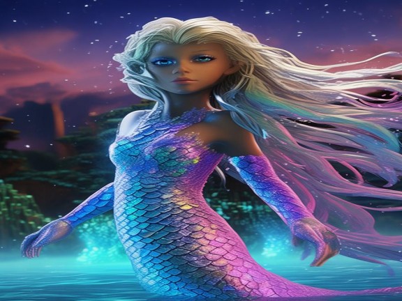 我的世界中神秘怪物，美人魚登場