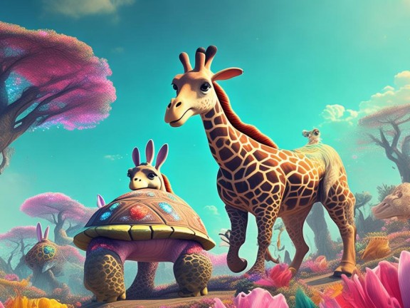 動物變大奇遇，探索我的奇妙世界