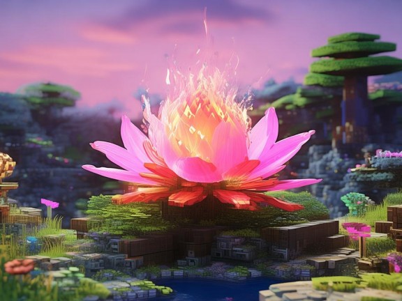 火蓮花自動(dòng)化安逸菌，打造夢(mèng)幻般的我的世界生存之旅
