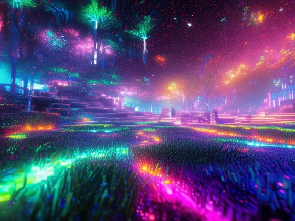 我的世界離子效果大揭秘，探索神秘離子世界