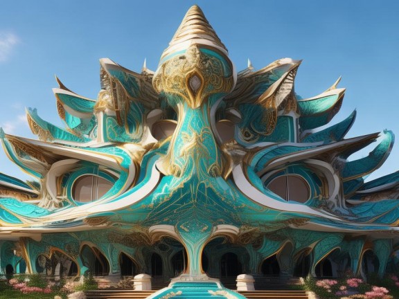 我的世界，打造獨特四角建筑飛檐