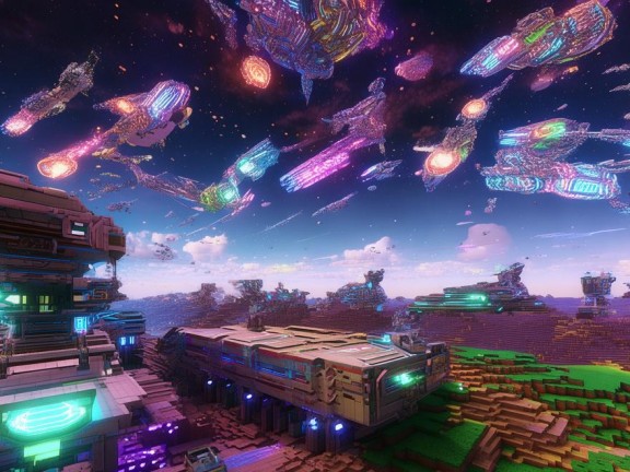 我的世界之外星人入侵，打造你的宇宙防線