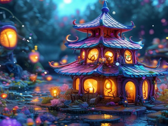 探索與創(chuàng)造的奇妙之旅，我的世界小樓臺