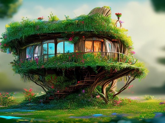 愛拍我的世界樹屋建造，創(chuàng)意冒險的完美融合