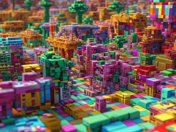 方塊世界，創(chuàng)意無限的我的世界手工制作