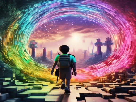 指令穿越，從我的世界到主世界的奇妙旅程