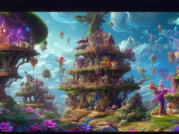 我的世界立體奇妙之旅，探索所有角色的立體世界