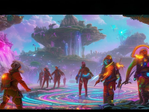 幻境奇緣，探索虛擬網(wǎng)游的奇幻之旅