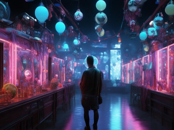 幻顏當鋪，虛擬游戲探索未知，交易夢想