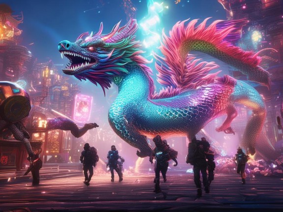 探索超高端年宵游戲，龍舞新春的奇幻之旅
