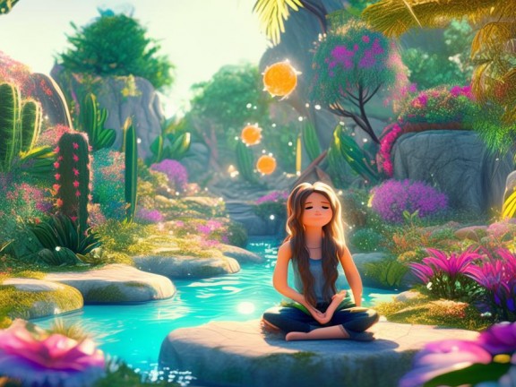 解壓花園，女生的寧靜之旅游戲介紹