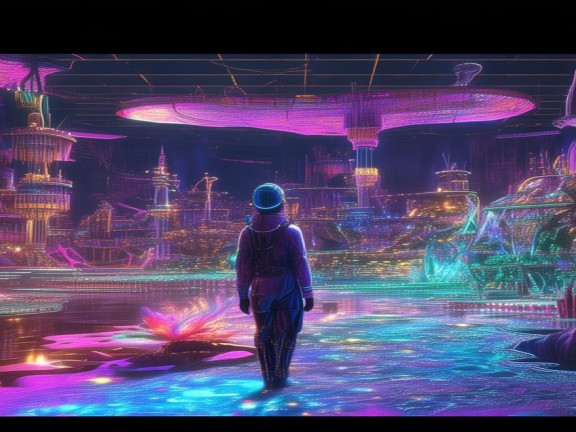 數字王國中的夢幻之旅，虛擬游戲設計者的無限探索