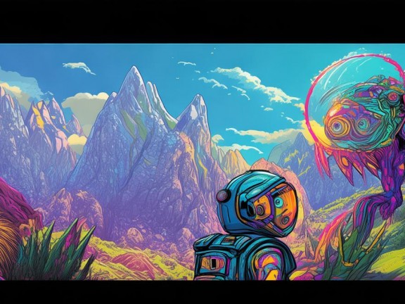 探索未知世界的奇幻之旅，虛擬游戲蓋亞漫畫
