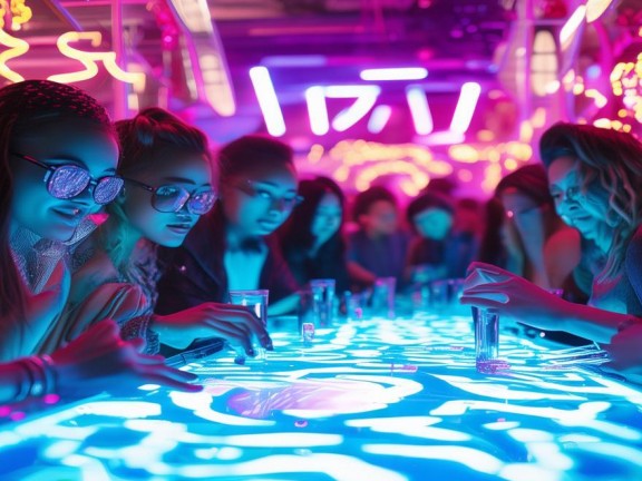 來賓組隊(duì)喝酒游戲下載，虛擬與現(xiàn)實(shí)的社交盛宴