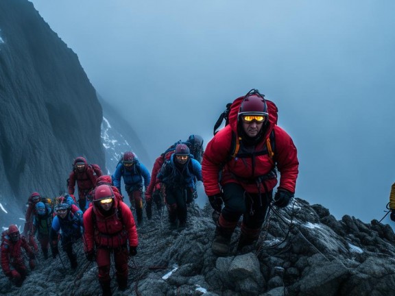 韓國登山隊，探索未知，挑戰(zhàn)極限的冒險之旅