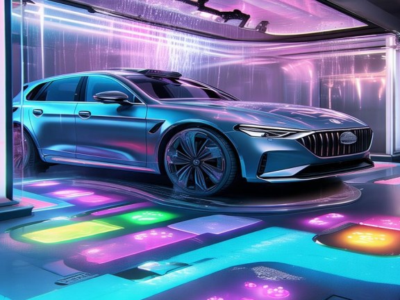 沉浸式洗車新體驗(yàn)，高端汽車清洗地毯游戲重塑洗車界